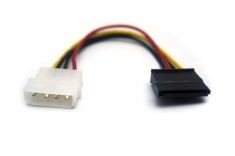 SATA电源线 D型4针转串口电源线 IDE转SATA光驱硬盘 串口电源线