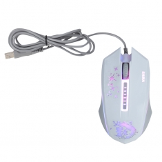 先马星辰V3 台式机电脑笔记本鼠标 办公网吧游戏鼠标USB有线混发