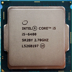 英特尔 I5 6400 CPU 2.7G正式版散片酷睿四核CPU