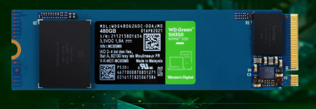 西部数据 绿盘 M.2接口（NVMe协议） WD SN350 四通道