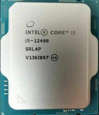 英特尔12代酷睿i5-12400 台式机CPU处理器6核12线程 带集显