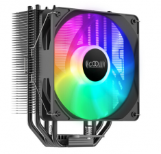 超频三 东海R4000 ARGB CPU散热器（1700/AM4平台/四热管/鳍片黑化/5V主板同步